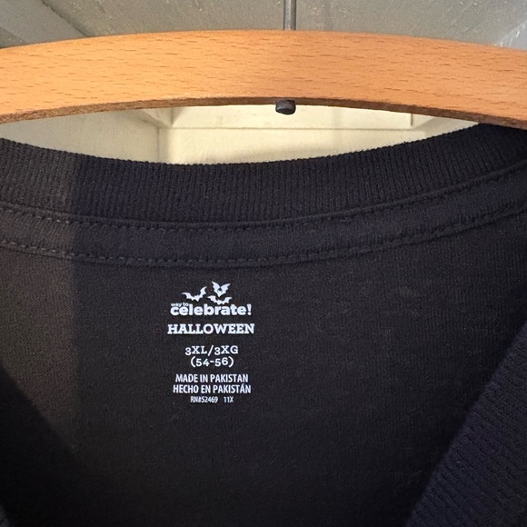 Black Graphic Men's Shirt - Picture 2 of 3